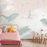  Tranh Dán Tường Phòng Bé 3D 5D 8D  - TK12 