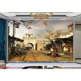  Tranh Dán Tường  Đồng Quê 3D 5D 8D  - ĐQ13 