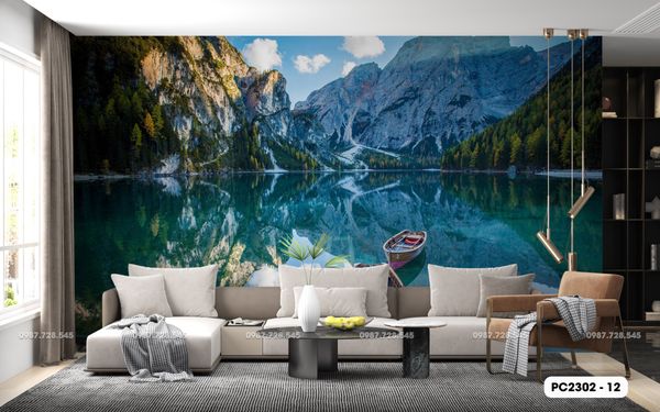  Tranh Dán Tường Phong Cảnh 3D 5D 8D - PC2302 - 12 