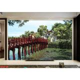  Tranh Dán Tường  Đồng Quê 3D 5D 8D  - ĐQ14 