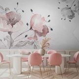  Tranh Dán Tường  Hoa 3D 5D 8D   - TH17 