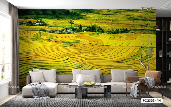  Tranh Dán Tường Phong Cảnh 3D 5D 8D - PC2302 - 14 