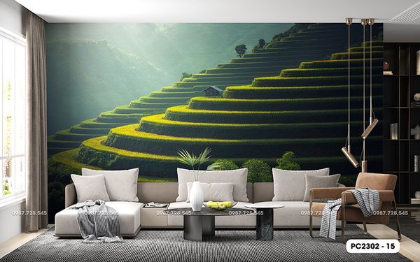  Tranh Dán Tường Phong Cảnh 3D 5D 8D - PC2302 - 15 