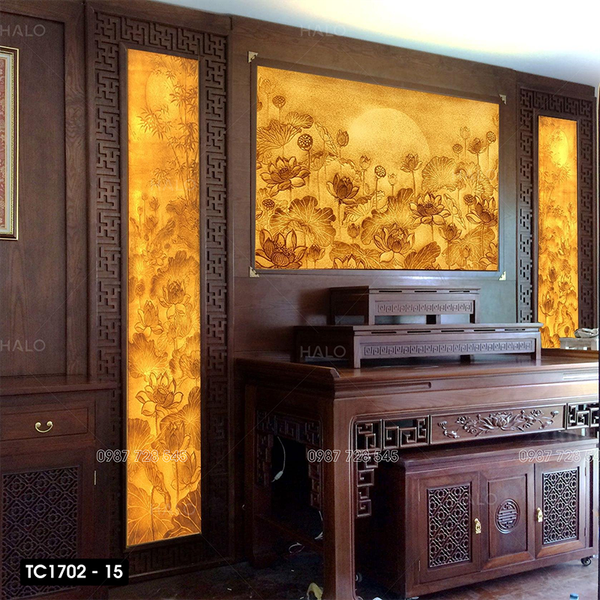  Tranh Dán Tường Trúc Chỉ 3D 5D 8D - TC1702 - 15 