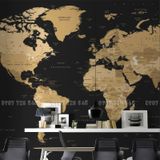  Tranh Dán Tường Bản Đồ  3D 5D 8D - BD16 