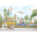  Tranh Dán Tường Phòng Bé 3D 5D 8D  - TK17 