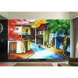  Tranh Dán Tường  Đồng Quê 3D 5D 8D  - ĐQ18 