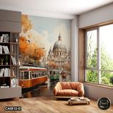  Tranh Dán Tường Thành Phố 3D 5D 8D - CA0512 - 01 