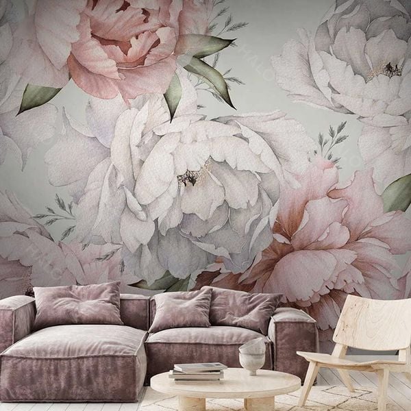  Tranh Dán Tường  Hoa  3D 5D 8D  - TH21 