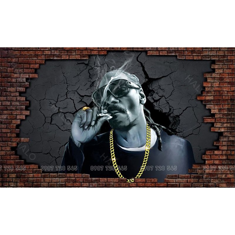  Tranh Dán Tường Quán Bida 3D 5D 8D  - BD22 