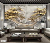  Tranh Dán Tường Phong Cảnh Sơn Thủy 3D 5D 8D - PĐ3010 