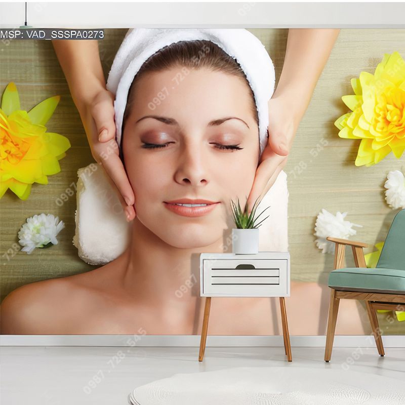  Tranh Dán Tường Spa 3D 5D 8D - SP02 
