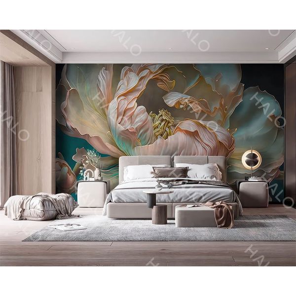  Tranh Dán Tường Hoa 3D 5D 8D  - TH57 