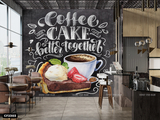  Tranh Dán Tường Coffee 3D 5D 8D - CF2303 