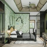  Tranh Dán Tường Indochine 3D 5D 8D  - ID30 