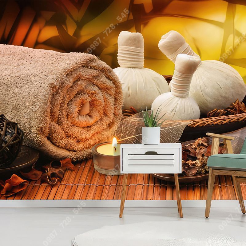  Tranh Dán Tường Spa 3D 5D 8D - SP23 