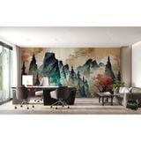  Tranh Dán Tường Sơn Thủy 3D 5D 8D - ST16 