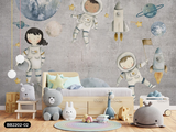  Tranh Dán Tường Phòng Bé 3D 5D 8D - BB2202 - 02 