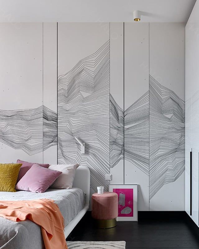  Tranh Dán Tường Trừu  Tượng  3D 5D 8D - TTT02 