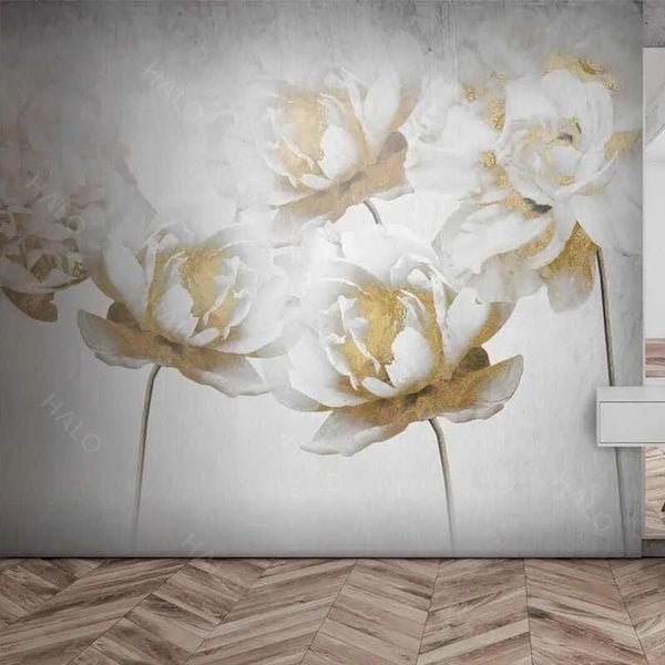  Tranh Dán Tường  Hoa  3D 5D 8D - TH28 