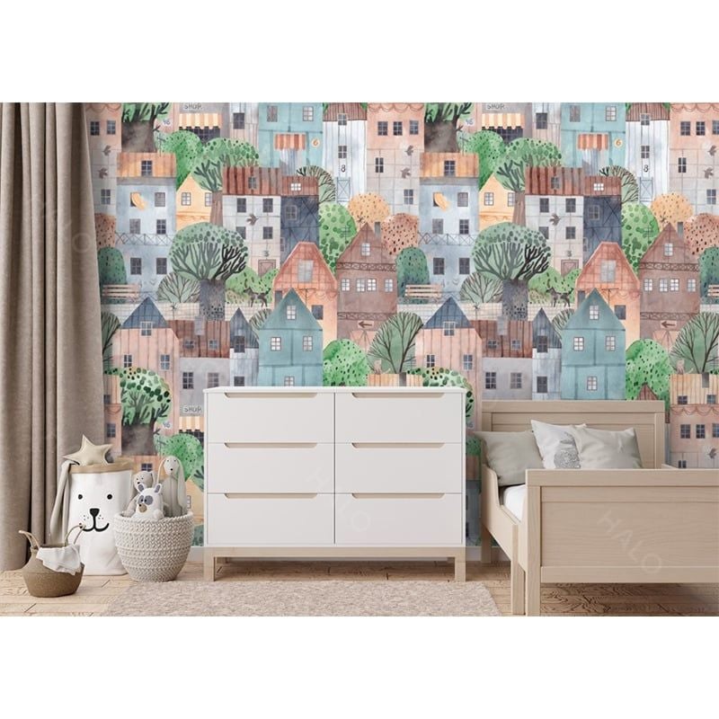  Tranh Dán Tường Phòng Bé 3D 5D 8D  - TK27 