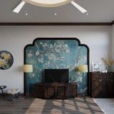  Tranh Dán Tường Indochine 3D 5D 8D  - ID36 