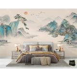  Tranh Dán Tường Sơn Thủy 3D 5D 8D - ST22 