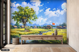  Tranh Dán Tường Phong Cảnh Việt Nam 3D 5D 8D - VN1208 
