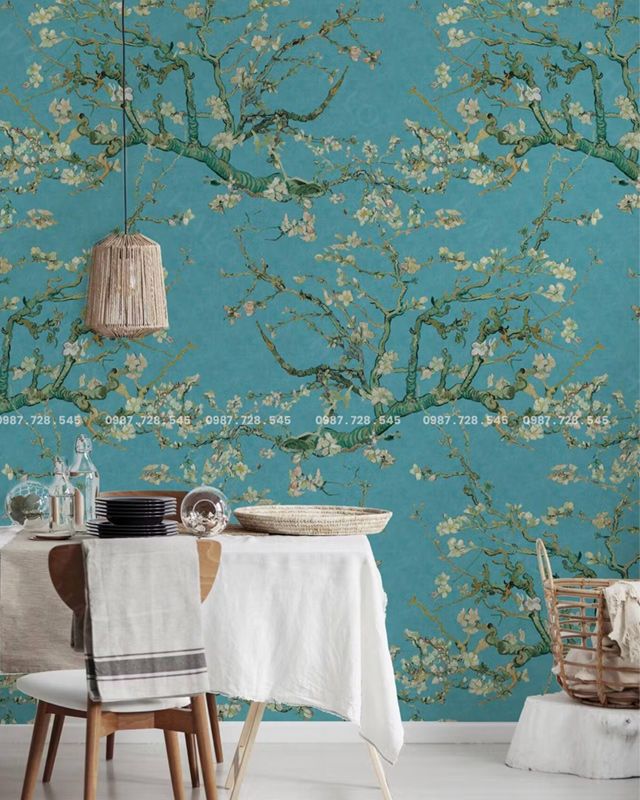  Tranh Dán Tường Indochine 3D 5D 8D  - ID04 