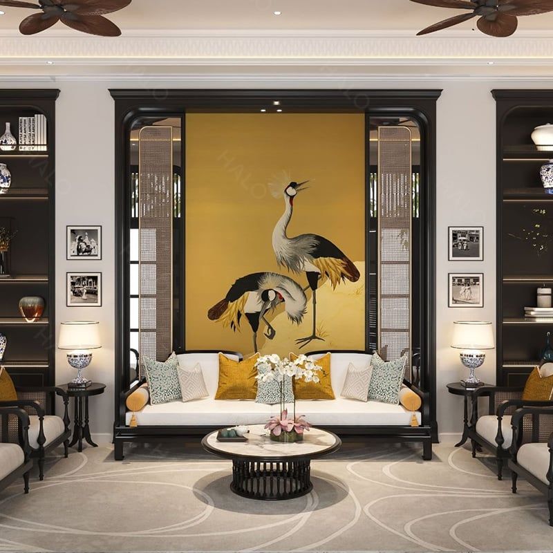  Tranh Dán Tường Indochine 3D 5D 8D  - ID39 