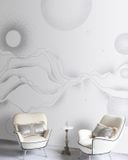  Tranh Dán Tường Trừu  Tượng  3D 5D 8D - TTT07 