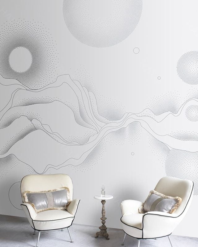  Tranh Dán Tường Trừu  Tượng  3D 5D 8D - TTT07 