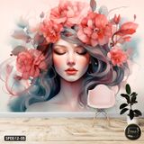  Tranh Dán Tường Cô Gái 3D 5D 8D - SP0512 - 05 
