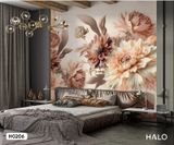  Tranh Dán Tường Hoa 3D 5D 8D - H0206 