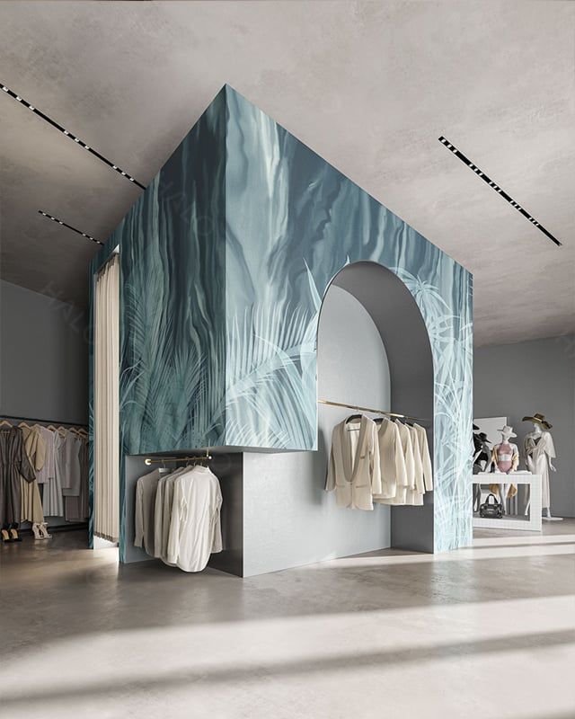  Tranh Dán Tường Lá Xanh - TLX02 