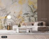 Tranh Dán Tường Rừng Nhiệt Đới 3D 5D 8D - R0106 