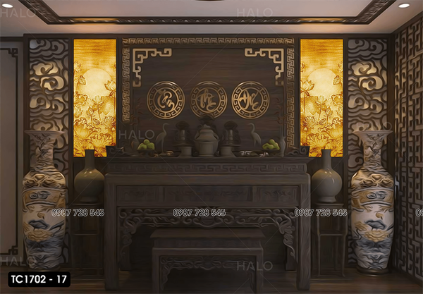  Tranh Dán Tường Trúc Chỉ 3D 5D 8D - TC1702 - 17 