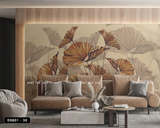  Tranh Dán Tường Lá Cây 3D 5D 8D - D0801 - 30 