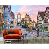 Tranh Dán Tường Thành Phố 3D 5D 8D - TTP11 