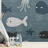  Tranh Dán Tường Phòng Bé 3D 5D 8D  - TK04 