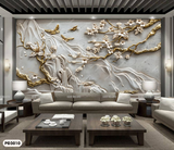  Tranh Dán Tường Phong Cảnh Sơn Thủy 3D 5D 8D - PĐ3010 