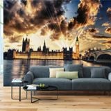  Tranh Dán Tường Bình Minh 3D 5D 8D 