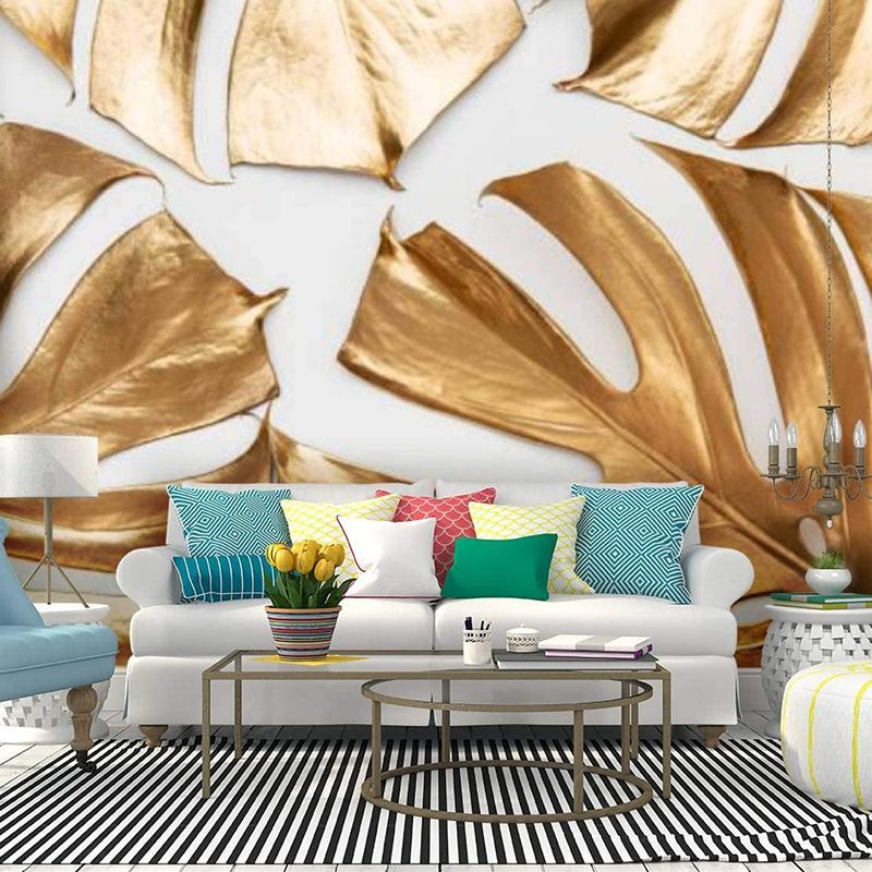  Tranh Dán Tường Lá Ánh Kim 3D 5D 8D    - TH40 