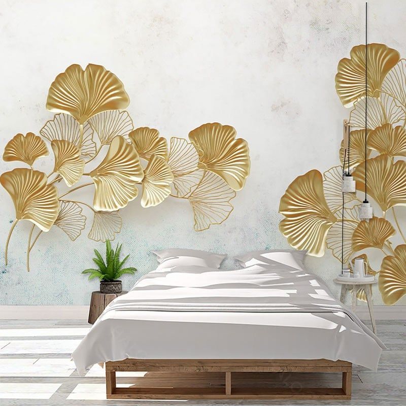  Tranh Dán Tường Lá Ánh Kim 3D 5D 8D  - TH46 