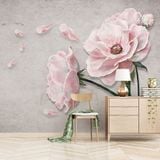  Tranh Dán Tường Hoa 3D 5D 8D  - TH47 