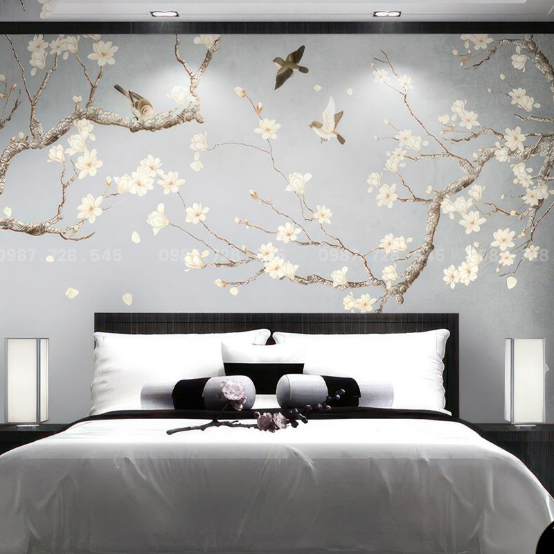  Tranh Dán Tường Indochine 3D 5D 8D - ID73 