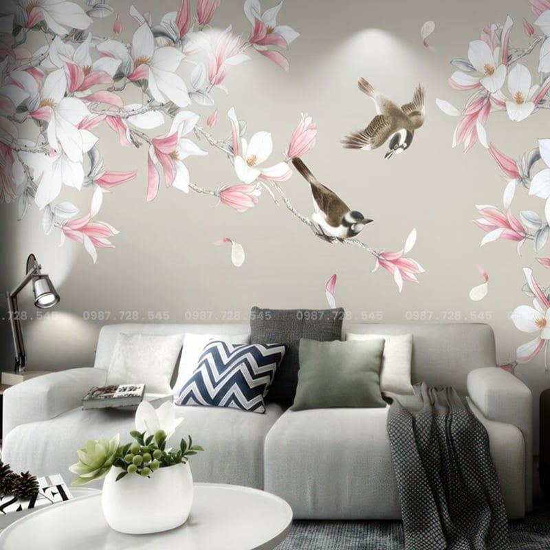  Tranh Dán Tường Indochine 3D 5D 8D - ID75 