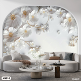  Tranh Dán Tường Hoa 3D 5D 8D - H3010 