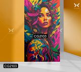  Tranh Dán Tường Cô Gái 3D 5D 8D - CG2103 