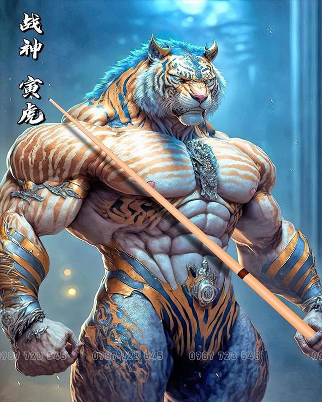  Tranh Dán Tường Quán Bida 3D 5D 8D  - BD03 